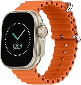 laxasfit s10 ultra 49mm 8 in 1 smart watch