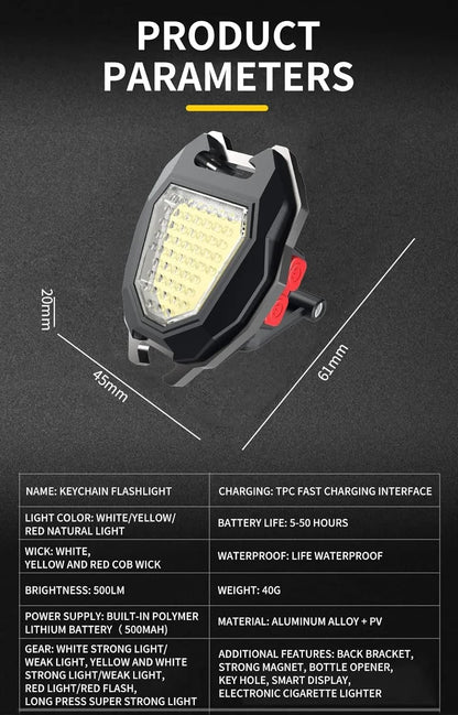 Multifunctional Portable Flashlight